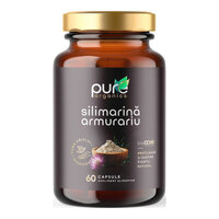 Silimarina (Armurariu), 60 capsule, Pure Organics