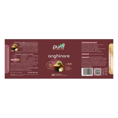Anghinare, 60 capsule, Pure Organics 740110