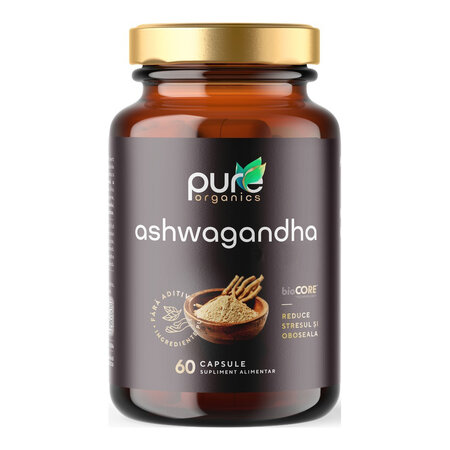 Ashwagandha, 60 capsule, Pure Organics