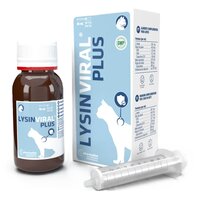Supliment nutritional pentru pisici Lysinviral Plus, 50 ml, Pharmadiet