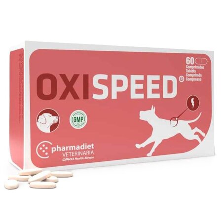 Supliment nutritional pentru caini Oxispeed, 60 tablete, Pharmadiet