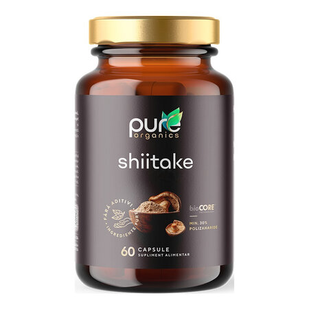 Shiitake, 60 capsule, Pure Organics