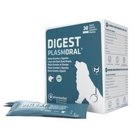 Supliment digestiv pentru caini din rase mari Plasmoral Digest, 30 plicuri, Pharmadiet