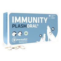 Supliment nutritional pentru caini si pisici Plasmoral Immunity, 60 comprimate, Pharmadiet