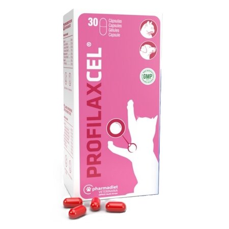 Supliment nutritional pentru caini si pisici Profilaxcel, 30 capsule, Pharmadiet
