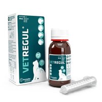 Supliment pentru tranzitului intestinal la caini, pisici, dihori si rozatoare Vetregul Gel, 50 ml, Pharmadiet