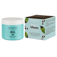 Crema de corp cu extract de cacao, eucalipt si menta Mint Choco, 300 ml, Bioearth