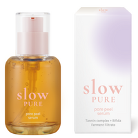 Ser de fata exfoliant pentru pori cu complex de tanini, 50 ml, Slow Pure