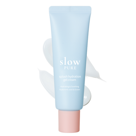 Crema tip gel de fata cu efect hidratant si calmant, 50 ml, Slow Pure 740679