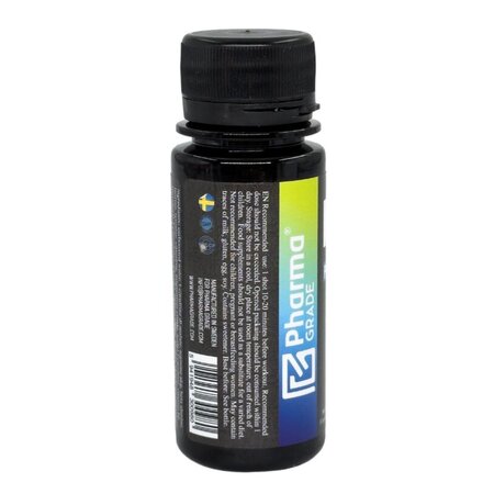 Shot pre-workout fara cafeina, Cola Lemon, Pump & Focus No Mad, 60 ml, Pharma Grade 740990