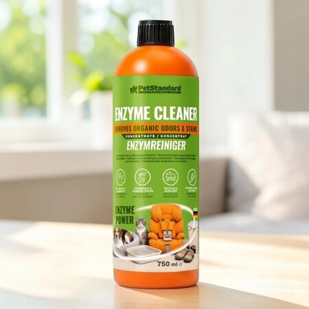 Solutie profesionala enzimatica concentrata pentru elimirarea mirosurilor si petelor, 750 ml, PetStandard 741152