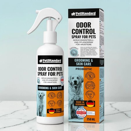 Spray leave-in pentru eliminarea mirosurilor pentru caini si pisici, 250 ml, PetStandard 741164