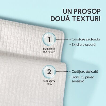 Prosoape faciale Glow Towels, XL, 10 bucati, Phin 741314
