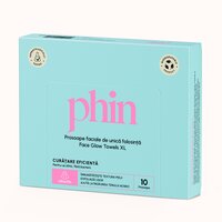 Prosoape faciale Glow Towels, XL, 10 bucati, Phin