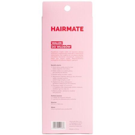 Bigudiu pentru ondularea parului fara caldura, 1 bucata, Hairmate 741327