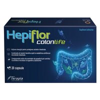 Hepiflor Colonlife, 20 capsule, Terapia
