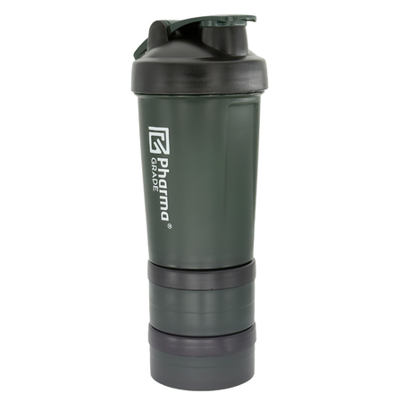 Shaker verde din plastic, 450 ml, Pharma Grade 741424