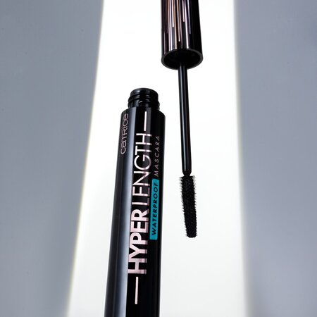 Mascara rezistenta la apa, 010 Endless Black Waterproof Hyper Length, 11 ml, Catrice 741671