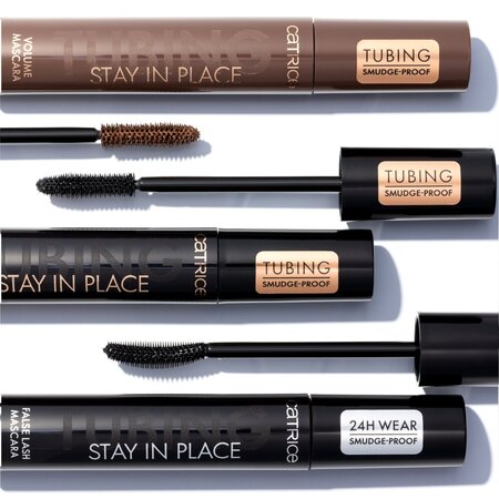 Mascara tip tubing, 010 No Panda Black, Tubing Stay In Place False Lash, 11 ml, Catrice 741715