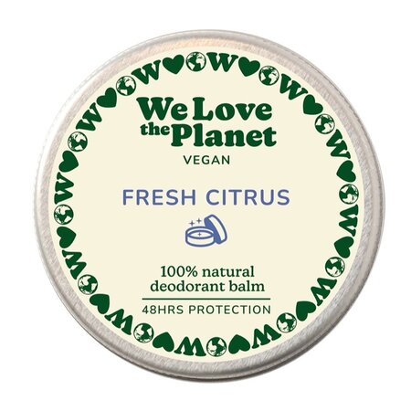Deodorant natural crema Fresh Citrus, 35 g, We love the planet