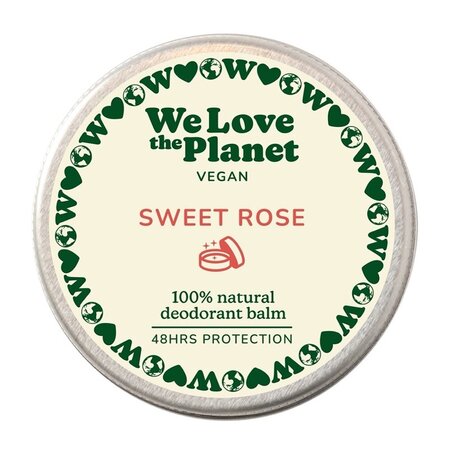 Deodorant natural crema Sweet Rose, 35 g, We love the planet