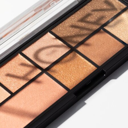 Paleta de farduri pentru ochi The Warm Honey Eyeshadow Palette, 9 g, Catrice 741831