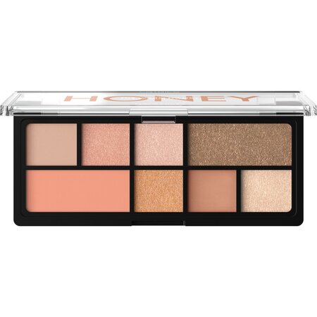 Paleta de farduri pentru ochi The Warm Honey Eyeshadow Palette, 9 g, Catrice
