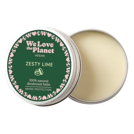 Deodorant natural crema Zesty Lime, 35 g, We love the planet 741838