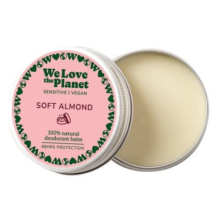 Deodorant natural crema Soft Almond, 35 g, We love the planet 741846
