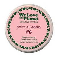 Deodorant natural crema Soft Almond, 35 g, We love the planet