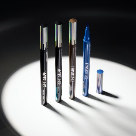 Tus pentru ochi rezistent la apa, 010 Ever Black, Hyper Liner Brush Eyeliner Waterproof, 0.52 ml, Catrice 741893