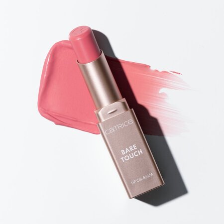 Balsam de buze, 010 Rose All Day, Bare Touch Lip Oil Balm, 3 g, Catrice 741931