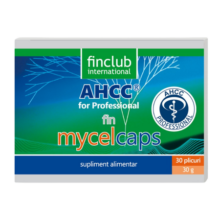 Fin Mycelcaps AHCC, 30 plicuri, Finclub