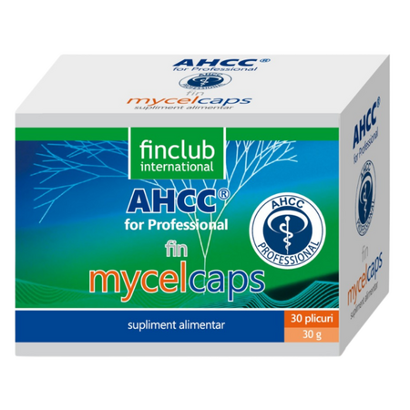 Fin Mycelcaps AHCC, 30 plicuri, Finclub 742017