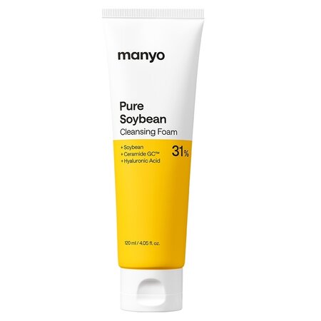 Spuma de curatare Pure Soybean Cleansing, 120 ml, Manyo
