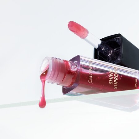 Ulei de buze, 040 Cherry Lush, Shine Supreme Lip Oil, 4 ml, Catrice 742126
