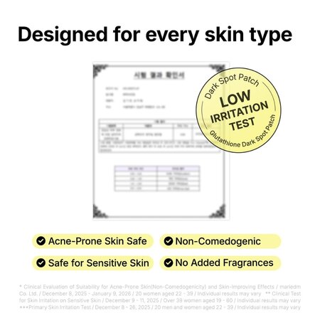 Patch-uri hidrogel pentru pete pigmentare Glutathione 7 Dark Spot Serum Patch, 30 bucati, Manyo 742141