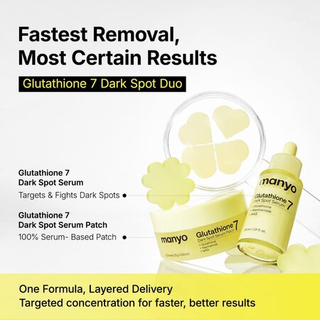 Patch-uri hidrogel pentru pete pigmentare Glutathione 7 Dark Spot Serum Patch, 30 bucati, Manyo 742136