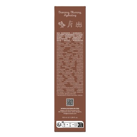 Crema de corp cu efect de filtru Dark Filter, 100 ml, Cocosolis 744140