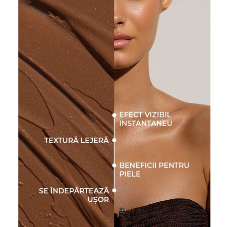 Crema de corp cu efect de filtru Dark Filter, 100 ml, Cocosolis 742210