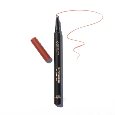Creion de buze, 050 Dressed In Drama, Precision Ink Lip Liner Stain, 1 ml, Catrice 742375