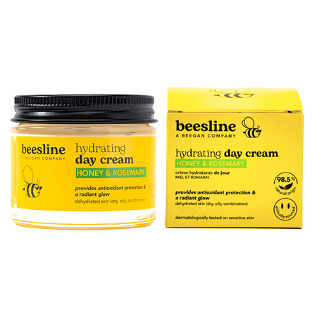Crema hidratanta de zi cu miere si rozmarin, 50 ml, Beesline