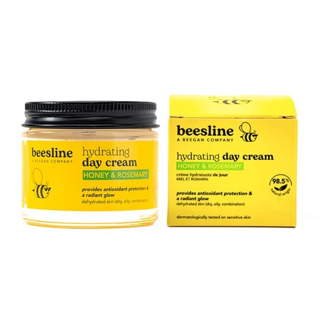 Crema hidratanta de zi cu miere si rozmarin, 50 ml, Beesline