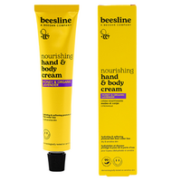 Crema nutritiva pentru maini si corp cu miere si lavanda organica, 100 ml, Beesline
