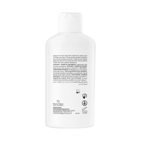 Sampon anti-matreata pentru scalp gras Kelual DS Sebocontrol, 100 ml, Ducray 742585