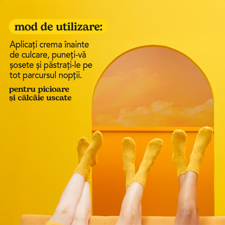 Crema reparatoare pentru picioare cu menta si eucalipt, 100 ml, Beesline 742550