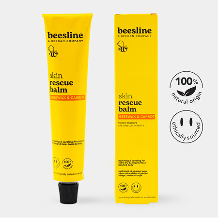 Balsam reparator cu ceara de albine si morcov Skin Rescue Balm, 100 ml, Beesline 742575