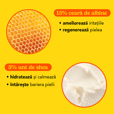 Balsam reparator cu ceara de albine si morcov Skin Rescue Balm, 100 ml, Beesline 742565
