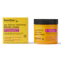 Crema antirid hidratanta pentru fata cu ceramide si polipeptide Age Defense, 50 ml, Beesline