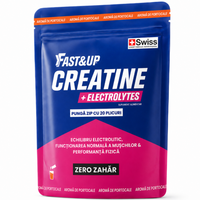 Creatine + Electrolytes, 20 plicuri, Fast&Up